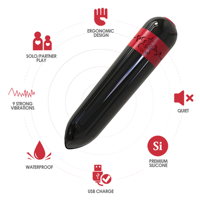 Brinquedo de vibração do sexo da vagina de Mini Bullet Jumping Egg Vibrator da massagem do ponto de G das mulheres
