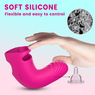 Brinquedo recarregável sem fio da massagem de Mini Sex Finger Vibrator Body do adulto