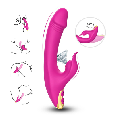 Silicone médico C/brinquedo do sexo de Famale do orgasmo da vagina do otário do ponto do Stimulator ponto de G