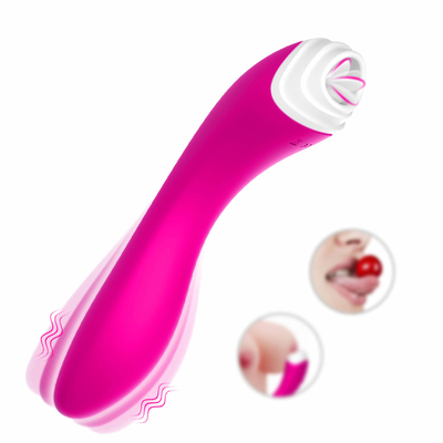 Stimulator de Licker da língua do vibrador do vibrador, Massager impermeável da estimulação da vagina