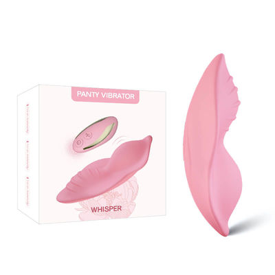 A cuecas de vibração do clitóris Wearable do vibrador brinca o controlo a distância do masturbator das mulheres
