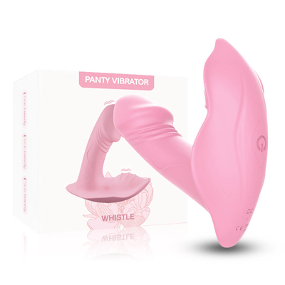 Vibrador Wearable do ponto de G do silicone do calcinha de controle remoto, brinquedo do sexo do vibrador do vibrador