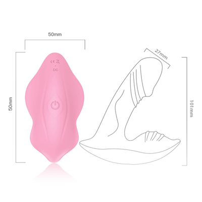 Vibrador Wearable do ponto de G do silicone do calcinha de controle remoto, brinquedo do sexo do vibrador do vibrador