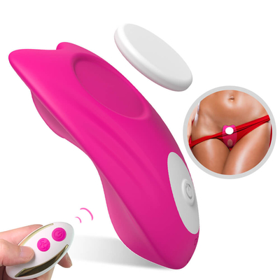 Wearable invisíveis de controle remoto da velocidade do vibrador magnético do calcinha do clitóris 9