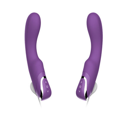 Vibrador caloroso do silicone de 80 minutos