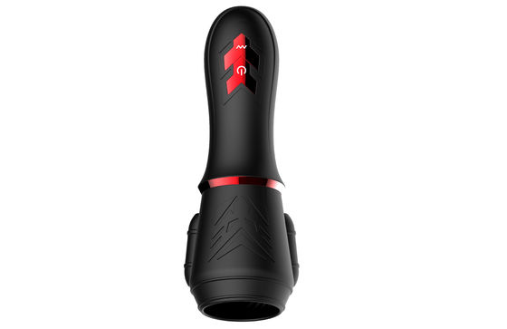 Varinha do avoirdupois dos homens - Massager do Masturbator do vibrador do copo do exercício do glande 10 frequências, motores duplos