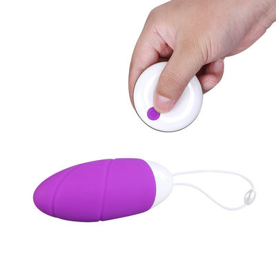 Sexo de vibração de controle remoto Toy Vagina Vibrator Toy de 10 ovos das velocidades 65*65*28mm
