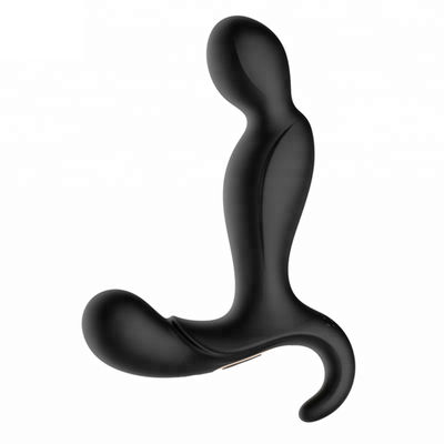 O sexo anal masculino da tomada do Massager da próstata de choque elétrico de 70 minutos brinca o silicone de FDA