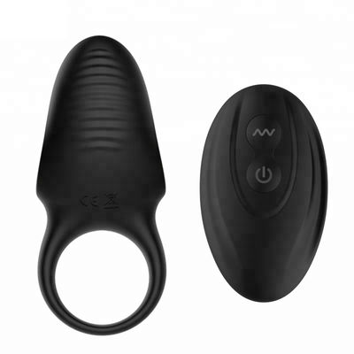 O pênis sem fio Ring Sex Toy 10 apressa o vibrador de controle remoto de Clit