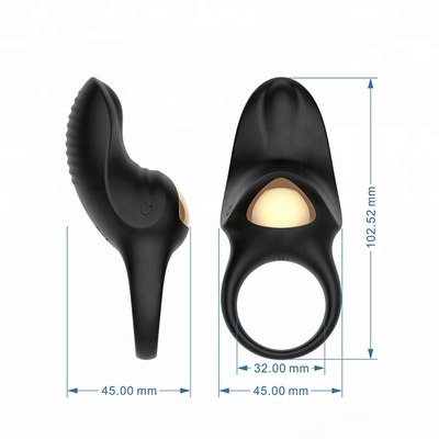 O silicone gravou o galo que da vibração os anéis acoplam brinquedos do sexo todo o rei de conquista