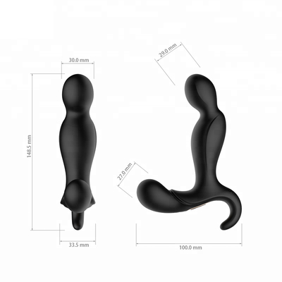 10 frequências do pênis de gerencio Ring Sex Toy do Massager da próstata da tomada anal masculina