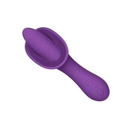 Língua real do sentimento do toque que lambe o ODM recarregável do OEM do Massager do vibrador T