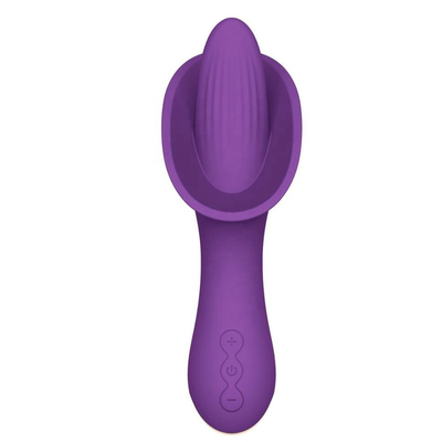 Língua real do sentimento do toque que lambe o ODM recarregável do OEM do Massager do vibrador T