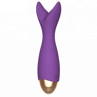 O golfinho do Massager da estimulação de Clit do silicone de FDA deu forma ao brinquedo do sexo do vibrador do ponto de Clit G