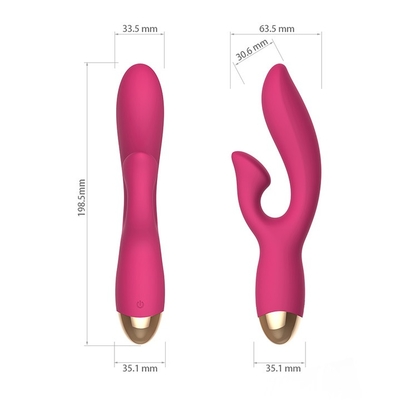 Brinquedo do sexo do vibrador do ponto de G do Massager do corpo adulto do vibrador do coelho do bichano de RoHS