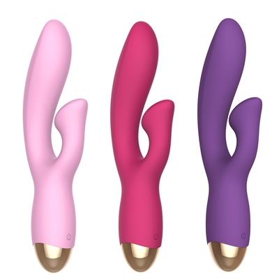 Brinquedo do sexo do vibrador do ponto de G do Massager do corpo adulto do vibrador do coelho do bichano de RoHS