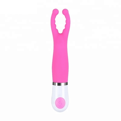 Vibrador poderoso do vibrador por atacado adulto do silicone do brinquedo do sexo para a varinha da mulher