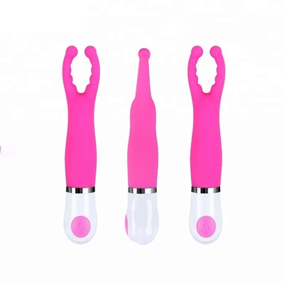Vibrador poderoso do vibrador por atacado adulto do silicone do brinquedo do sexo para a varinha da mulher