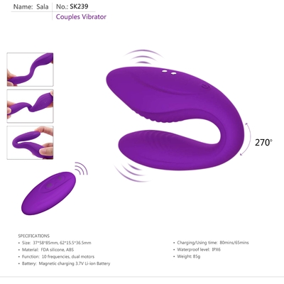 C dá forma ao vibrador Wearable de Toy Wireless Remote Control Couples Clit do sexo do vibrador do ponto de G