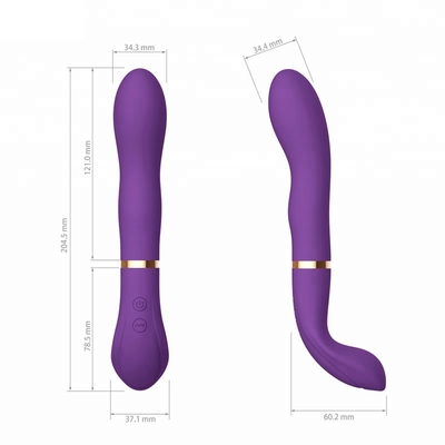 Brinquedo de várias velocidades recarregável do sexo fêmea do orgasmo do Massager do vibrador do G-ponto do vibrador