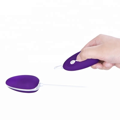 Ovo recarregável do amor de Toy Wireless Remote Control Silicone do sexo do vibrador da bala