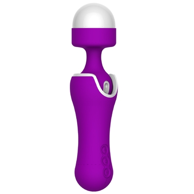 IPX3 10 frequências do Massager poderoso da varinha do avoirdupois do adulto do Massager da varinha do silicone