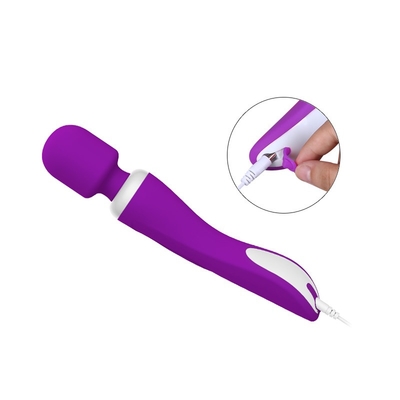Brinquedos Handheld do prazer sexual do Massager da varinha dos brinquedos Clitoral elétricos da estimulação do silicone