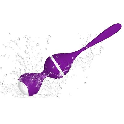 vibrador de vibração da alta intensidade do ovo do silicone de 1h 170mm com bateria de lítio