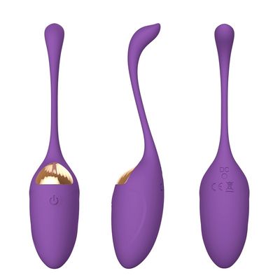 Brinquedos fêmeas de vibração de Pleasuring do auto da masturbação dos ovos do amor do bichano não tóxico do silicone