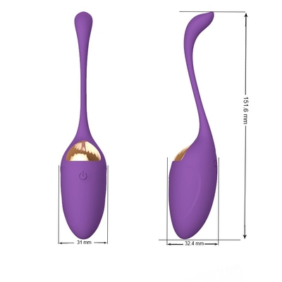 USB recarrega o vibrador de vibração sem fio de Toy Remote Control Love Egg do sexo dos ovos