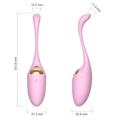 Sexo de vibração Toy Rechargeable Bullet With Remote dos ovos do vibrador fêmea da masturbação