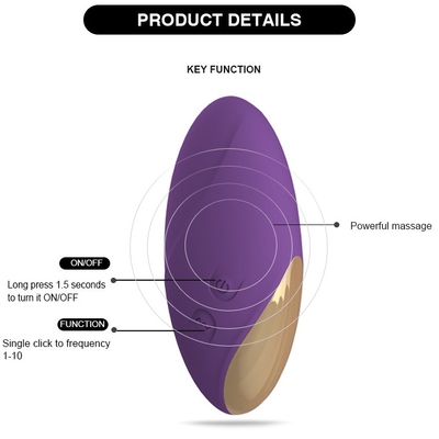 Carregador do Usb do vibrador da bala do vibrador do silicone da categoria médica dos ovos do bichano da vagina