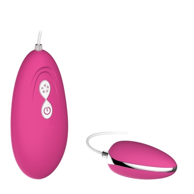 12 frequências do vibrador cor-de-rosa clássico do ponto de G da bala do ovo do amor para mulheres