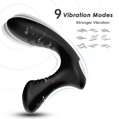 O Massager elétrico da próstata do orgasmo masculino entrega o Masturbator anal livre do vibrador da extremidade