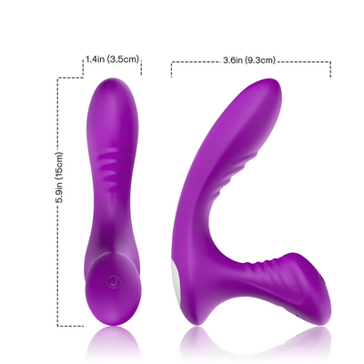 O Massager elétrico da próstata do orgasmo masculino entrega o Masturbator anal livre do vibrador da extremidade