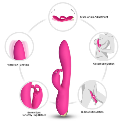 Stimulator Clitoral do coelho sexual do orgasmo da massagem da menina dos brinquedos para a fêmea