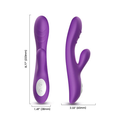 Vibrador Clitoral USB do aquecimento de ponto de G do Stimulator do coelho de alta frequência da velocidade recarregável