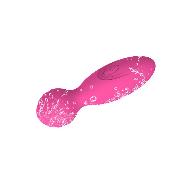 Massager da varinha de Mini Electric Sex Wand Vibrator do Massager da varinha do avoirdupois do silicone de 34.5mm