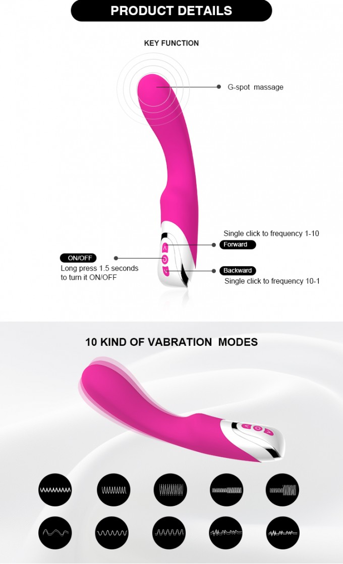 Orgasmo de estimulação e vibrador fêmea waterproofing da vagina do silêncio confortável caloroso da estimulação do vibrador do silicone